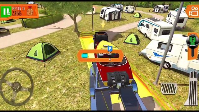 Jeep Wrangler Towing & Hauling Boat Over Trailer - Beach Resort Simulator - Android Gameplay смотреть онлайн