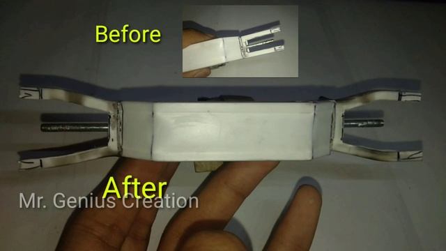 DIY front Axle for RC car. How to make a front Axle at home with plastic (wire case). Front Axel . смотреть онлайн