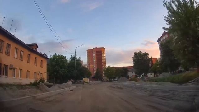 Ремонт дороги на улице Киевская. Тюмень смотреть онлайн