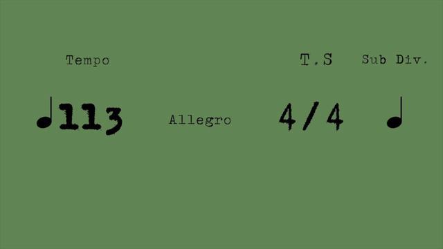 METRONOME - 113 BPM ALLEGRO смотреть онлайн