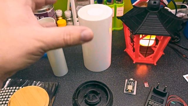 Собрал GyverLamp с AliExpress. Живой огонь на столе. смотреть онлайн