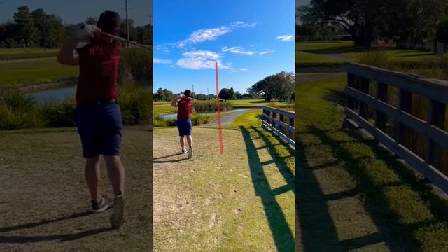 Golf tip for the tee box: Tee it up on the right side and play a fade 4 a #dogleg right #golfhole смотреть онлайн