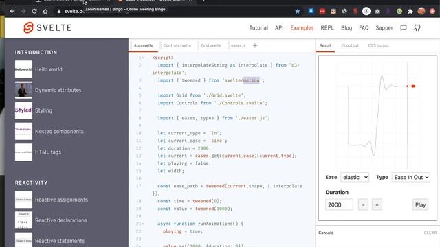 Svelte Basic Transitions | Staggered Bingo Board Rendering Effects смотреть онлайн