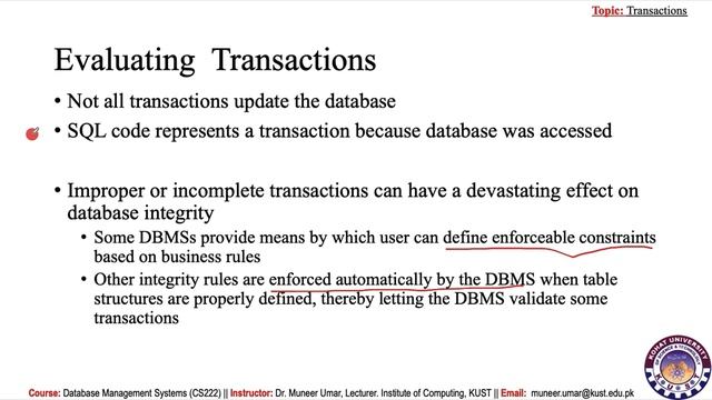 Database Transactions Part 1 смотреть онлайн