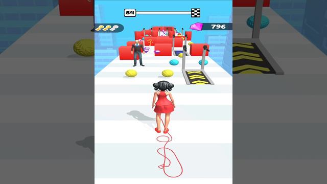 UNRAVEL RUN 💕👗 LVL83 84 Best Gameplay All Levels New Walkthrough games смотреть онлайн