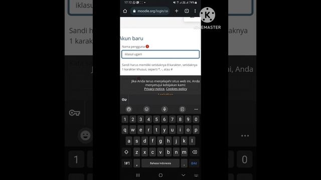 Cara mendaftar dan login moodle di hp android смотреть онлайн