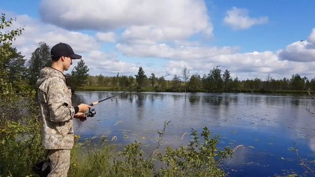 Рыбалка на севере. Архангельская область. Змеиное Озеро. смотреть онлайн