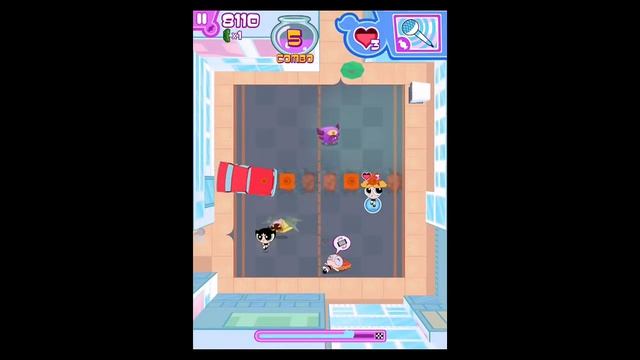 Flipped Out: Townsville Super Tuff 11 & 12 - Powerpuff Girls Match 3 Puzzle / Fighting: iOS Gamepla смотреть онлайн