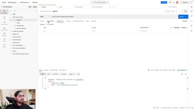 JWT implement refresh token | JWT-part-7 | test endpoint with postman | JSON Web Token смотреть онлайн