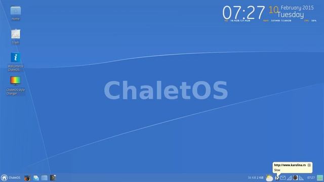 Great Little Radio Player 1.4.7 on ChaletOS - Working with it... смотреть онлайн