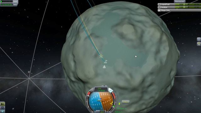 KSP - Episode 173 - Minmus Base Alpha Landing Pad смотреть онлайн