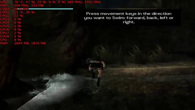 Rodando Tomb Raider Legend com NVIDIA GeForce 210 смотреть онлайн