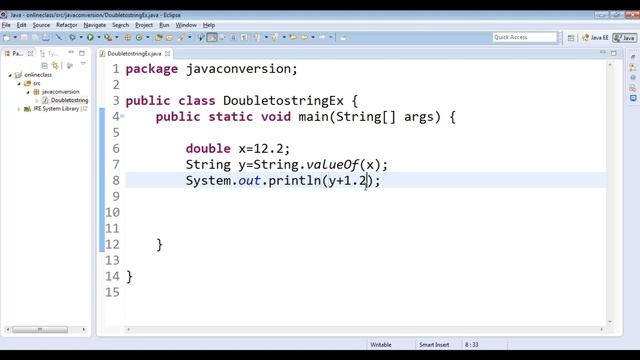 double to String conversion in java | Java Convert double to String смотреть онлайн