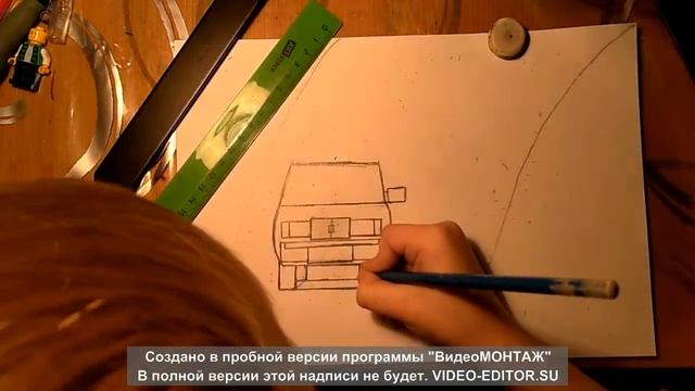 Как нарисовать ВАЗ-2107 смотреть онлайн