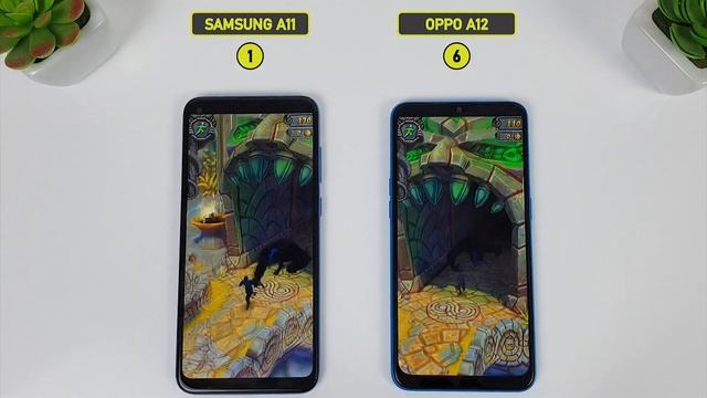 Samsung A11 vs Oppo A12 | Video test Display, Fingerprint, SpeedTest смотреть онлайн