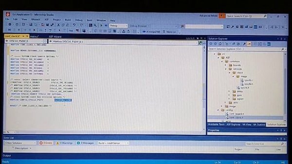 Arduino Mega 2560 blink example in Microchip Studio 7