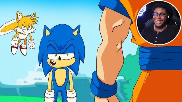 SONIC VS GOKU RAP BATTLE! смотреть онлайн