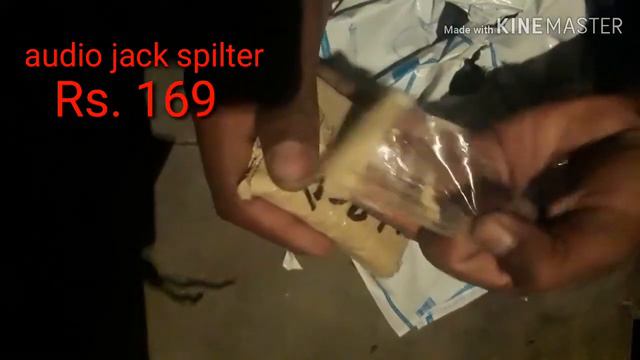 Android Microphone mic buy online | audio jack splitter unboxing flipkart Amazon смотреть онлайн