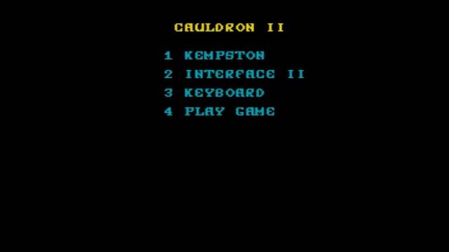 Cauldron II: The Pumpkin Strikes Back (ZX Spectrum) смотреть онлайн
