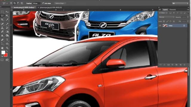 SIMPLE DESIGN - COPY PASTE OBJEK ATAU TUKAR BACKGROUND MENGGUNAKAN ADOBE PHOTOSHOP смотреть онлайн