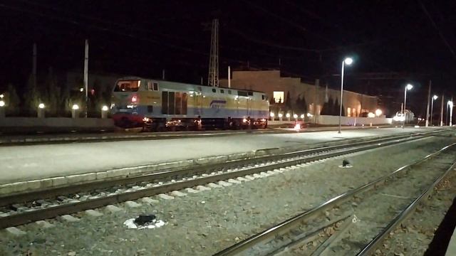 Тепловоз ТЭ33А на ст. Гянджа. смотреть онлайн