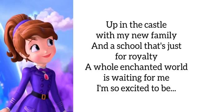 Sofia The First Theme Song - Ariel Winter [Lyrics] смотреть онлайн
