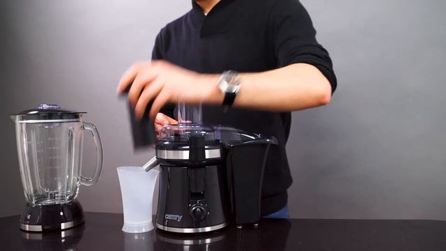 CAMRY CR 4053 Juicer + Blender 2 in 1 / Blender i sokowirówka 2 w 1 смотреть онлайн
