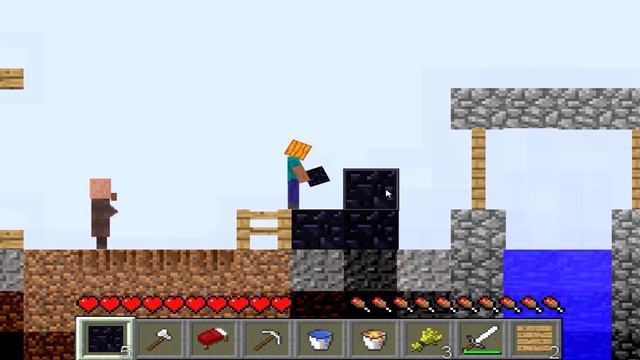 MINECRAFT 2D EL MAS REALISTA (NO ES TAN REALISTA QUE DIGAMOS) | JUEGOS DE MINECRAFT смотреть онлайн