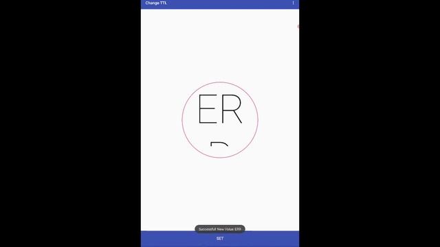 TTL Master не показывает какой TTL на планшете