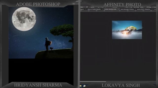 Two Digital Artists compete against each other || Photoshop X Affinity || Edit Race S1E01 смотреть онлайн