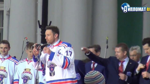 Парад Чемпионов на Дворцовой. Илья Ковальчук смотреть онлайн