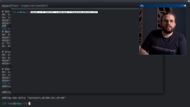 Usermanagement im Cluster - Aufsetzen des LDAP-Servers [LDAP-Serie Teil 2] смотреть онлайн