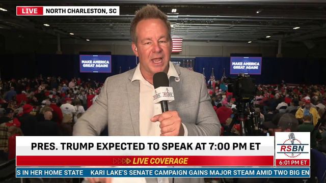 LIVE REPLAY: President Donald J. Trump Holds a Rally in North Charleston, S.C. - 2/14/24 смотреть онлайн