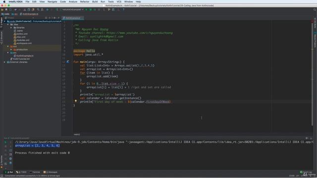 29 Calling Java from Kotlin смотреть онлайн