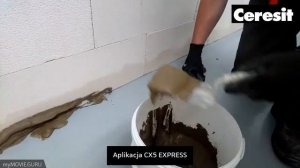 Ceresit CX5 express - wyoblenie narożnika