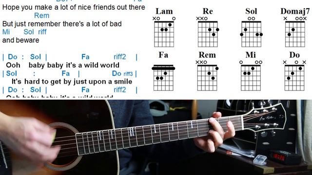 Cover - Wild World (Cat Stevens) - Accordi смотреть онлайн