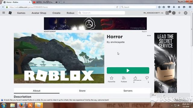 Roblox Games Rake Uncopylocked Horror смотреть онлайн