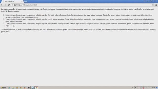 Видеокурс HTML и CSS. Урок №3 - Списки смотреть онлайн