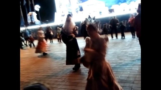 Анапа 3 января СУПЕР танцы Деда Мороза, Снегурочки......... смотреть онлайн