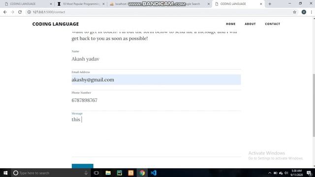 Create a coaching classes website using flask python bootstrap database mysql made by Akash смотреть онлайн