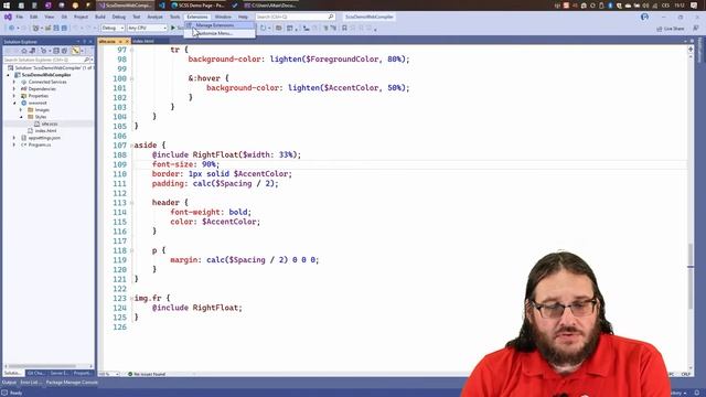 SCSS/SASS: Plugin Web Compiler 2022 pro Visual Studio смотреть онлайн