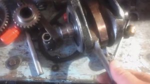 Замена втулки распредвала мотоцикла Урал.