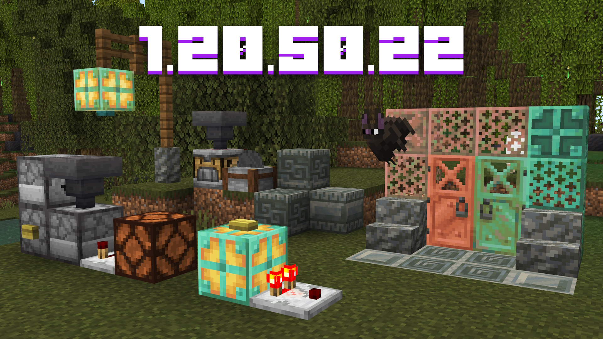 НОВАЯ БЕТА МАЙНКРАФТ ПЕ 1.20.50.22 | МЕДНЫЕ И ТУФОВЫЕ БЛОКИ, ОБНОВЛЕНИЕ МОДЕЛИ ЛЕТУЧИХ МЫШЕЙ смотреть онлайн