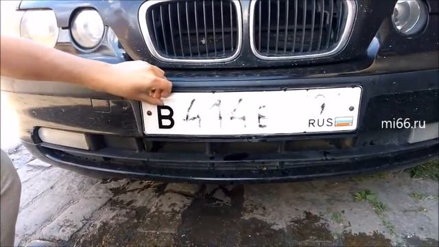 Ремонт автомобильного государственного номера смотреть онлайн