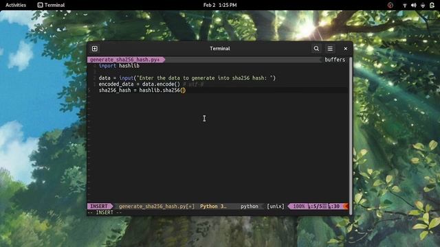 Two ways to generate sha256 hash in python смотреть онлайн