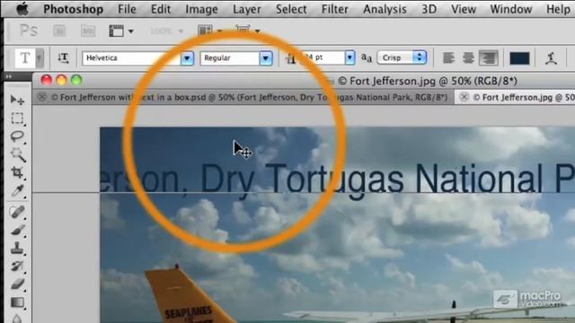 Photoshop CS5 103: Adding Text To Images - 05 Adding the Text Layer смотреть онлайн
