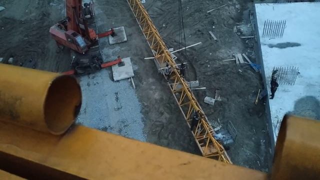 Монтируем башенный кран. Завершение. смотреть онлайн