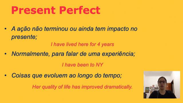 AULA #20 - Simple Past e Present Perfect: Como NÃO ERRAR NUNCA MAIS смотреть онлайн