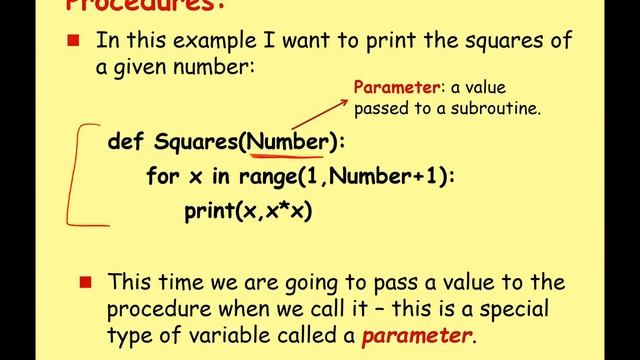 GCSE Python Programming 9 - Procedures смотреть онлайн