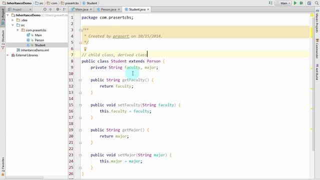 สอน Java: การสืบทอดคุณสมบัติและความสามารถจากคลาส (Inheritance) ตอนที่ 1 смотреть онлайн